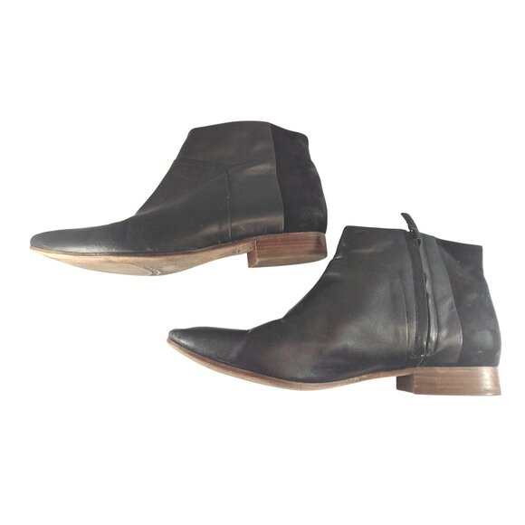 Cole Haan Women's Allen Size 10B Leather/Suede Ankle Booties - Picture 9 of 10